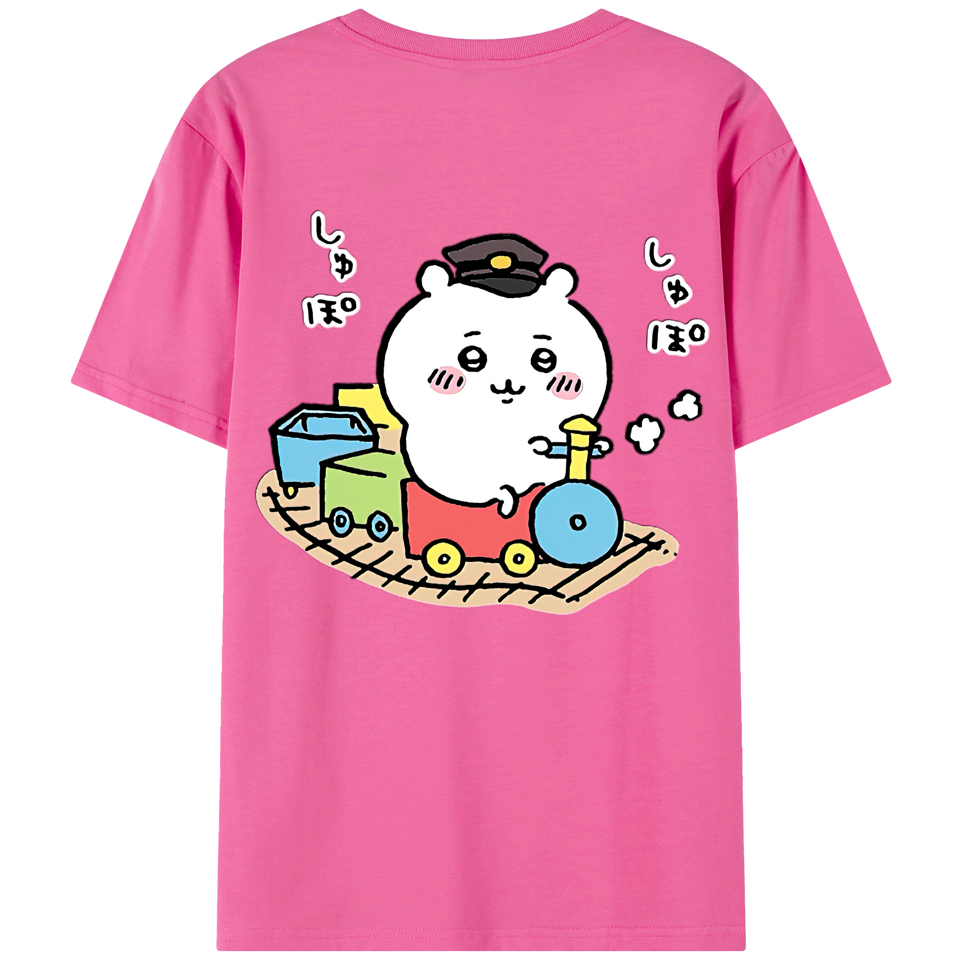 （画像用） ちいかわ ちいかわ Chii-kawa chiikawa レディース半袖Tシャツ(バックプリント)